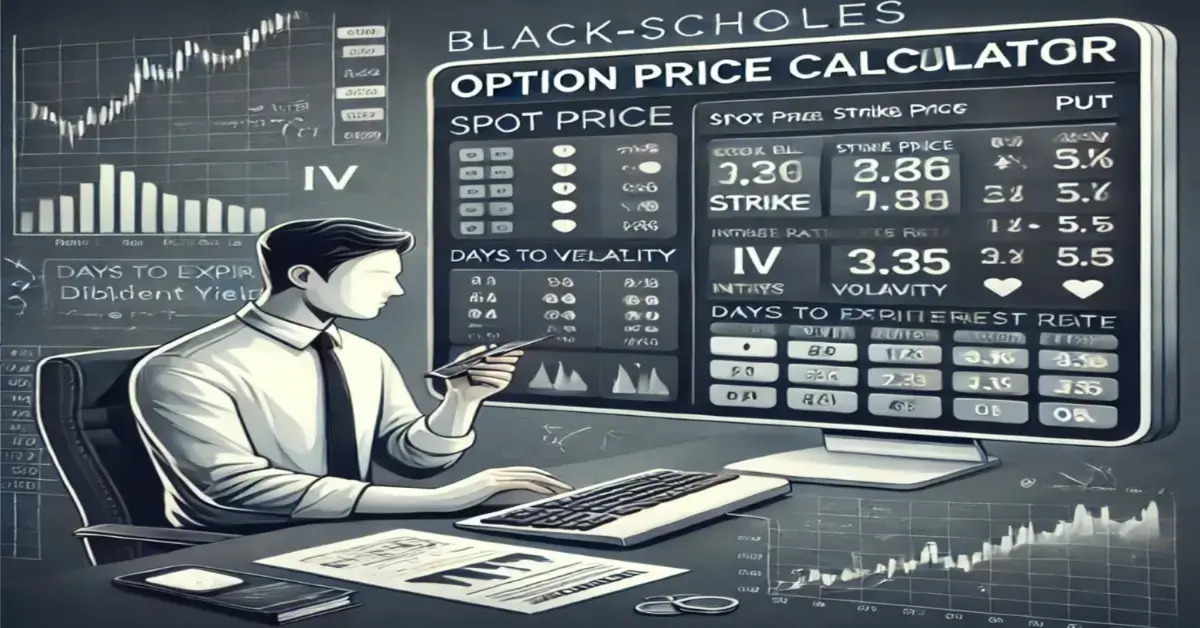 Option Price Calculator chart